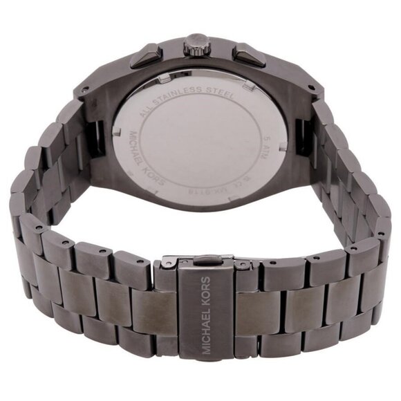 NWT Authentic Michael Kors Lennox Chronograph Quartz Green Dial Men's Watch - Picture 3 of 3